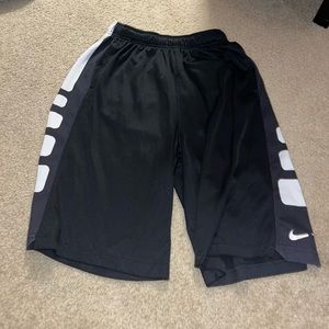 Nike Elite Dri-Fit Boys Shorts Black White Size XL
